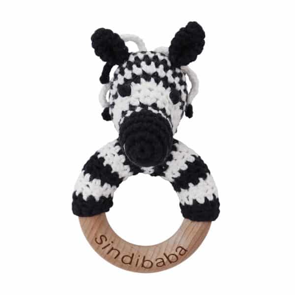 12472 | Zebra STRIPEY Greifring-Rassel