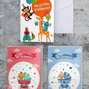 Persönliche Grußkarte hinzufügen - ein Geschenk-Service von SindiBaba