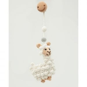 Kinderwagenspielzeug Lama Bio