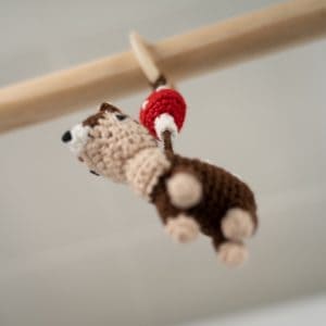 Babyspielzeug ab Geburt Reh - aus Sicht des Babys