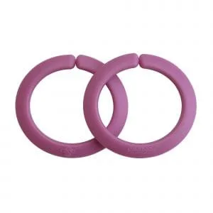 Spielzeug Befestigungsringe in Rosa - 2er Set