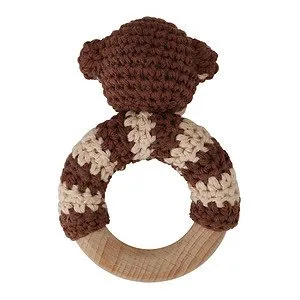 12602 - Gehäkelter Greifling Affe CHARLIE Bio - Rückansicht