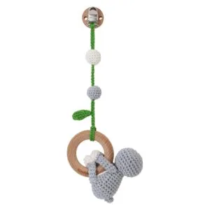 Alternative view of Hanging Teether Sloth SLEEPY