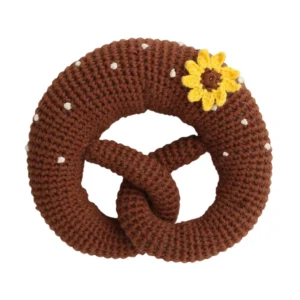 Baby Rattle Pretzel “Sunflower”