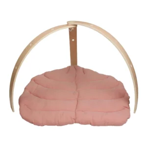 Alternative view of Padded Play Mat “Leaf” – Dusty Rose