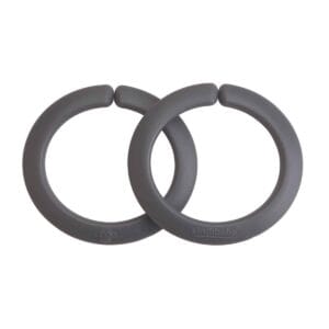 Attachment Rings in Gray – Set of Two