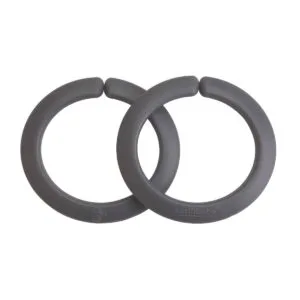 Attachment Rings in Gray – Set of Two